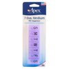 Apex 7-Day Pill Organizer Medium (Color may vary) 1 ea
