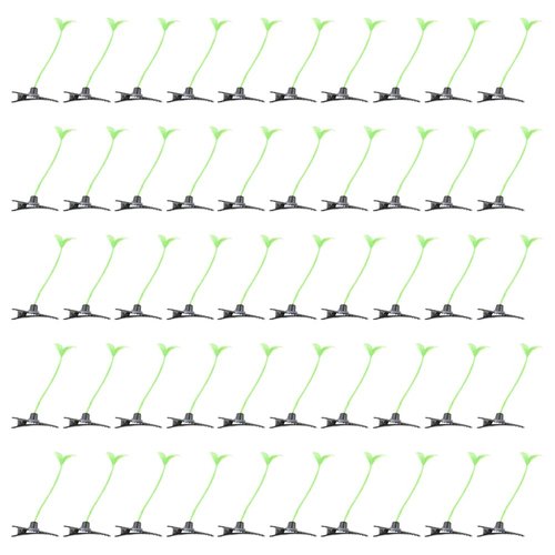 100 Pcs Bean Sprout Hair Clips, Funny Green Plant Hair Clips, Little Grass Barrette Hair Accessories for Girls Women Home Party Supplies