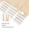 ABH AmazingBeauty Hair Tape in Hair Extensions Human Hair Semi-permanent Tape Attached Real Remy Tape Extensions 50g 20pcs Invisible Seamless Reusable Skin Weft Platinum Blonde Color 60 18 Inch