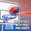 Mini Basketball - 7 Inch, Size 3 - Mini Hoop Outdoor Basketball Set & Indoor, for Small Basketball Hoops & Pool Basketball Parties - Kids Basketballs Party Favors for Kids Red White & Blue (1-Pack)