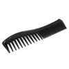 Detangling Comb, Plastic Wide Tooth Hair Comb Durable for Salon Use for Home(black)