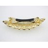 Faship Sparkling Clear Crystal Hair Barrette Clip