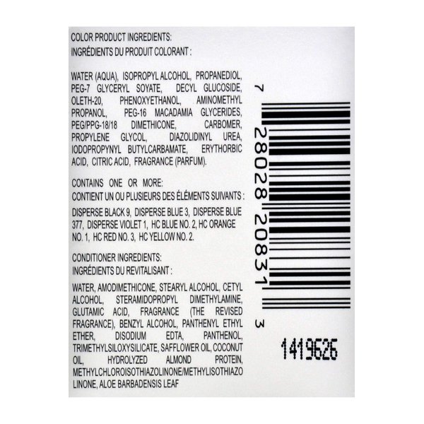 CoSaMo - Love Your Color Non-Permanent Hair Color 755 Light Brown - 3 oz.