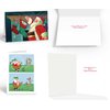 Stonehouse Collection Box Set of Golf Christmas Card Variety Pack 24 Cards & Envelopes - Funny Holiday Golf Cards
