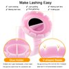 Lash Extension Glue Ring, [200PCS] Eyelash Glue Holder for Lash Fan Maker, Lash Glue Cup for Lashes Supplies, Fanning Cups for Lash Extension Supplies