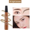 QUEMISS Microblading Eyebrow Pen 3D 4 Fork Tip Eyebrow Pencil Creates Lasting MakeUp Professional Natural Looking Brow Pen Cover Sparse Areas Daily Waterproof Brow Pencil
