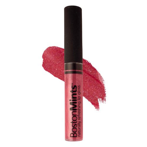 Boston Mints Mint Tucket Red Lip Gloss (.25oz) -Vegan, gluten-free, cruelty-free formula with Aloe, Vitamins C & E, and a refreshing hint of spearmint extract for soft and hydrated lips.