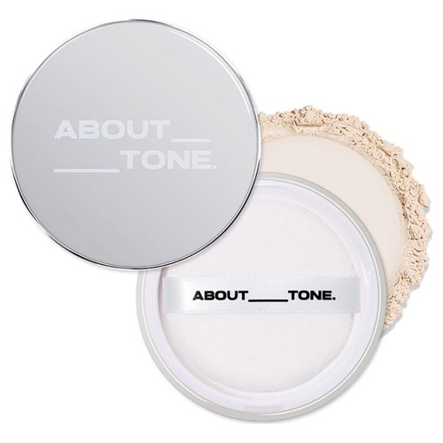 ABOUT TONE The Blur Finish Powder/Sheer Blurring Loose Powder, Lightweight Setting Powder with Lo...