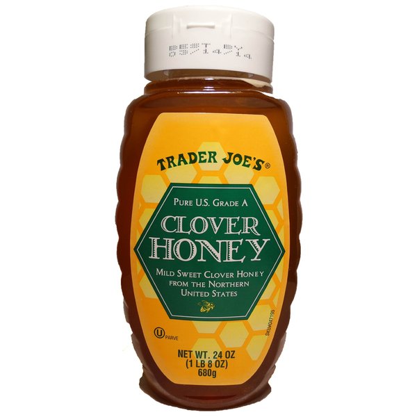 Trader Joe's U.S. Grade A Multi-Floral & Clover Honey 24oz - Collected From Bees