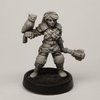 Stonehaven Female Half-Elf Cleric Miniature Figure (for 28mm Scale Table Top War Games) - Made in US