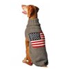 Chilly Dog American Flag Dog Sweater (Small)