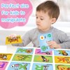 Broytain Sandpaper Letters Cards for Toddlers 3+,Word Games,Speech Therapy Toys for 3 4 5,Sensory Products, Educational Flash Cards,Learn Animals and Others
