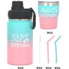 VeryMerryMakering 12th Birthday Gift,Birthday12,12 Birthday,Happy 12th Birthday,12th Birthday,12 Year Old Birthday Gifts,12th Birthday Water Bottle,Birthday 12 Year Old,Gift Ideas For 12