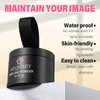 Azonbey Root Touch Up Sets,Hairline Powder Cover Up- Hairline Concealer for Thin and Thinning Hair, Water & Sweat Resistant,With Makeup Brush (Dark Brown)