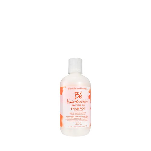 Bumble and bumble Hairdresser's Invisible Oil Hydrating Shampoo | Hydrating, Anti Frizz, Softening, Color Safe | Curly, Wavy, Straight | With Argan Oil, Coconut Oil + Grapeseed Oil, 8.5 fl. oz.