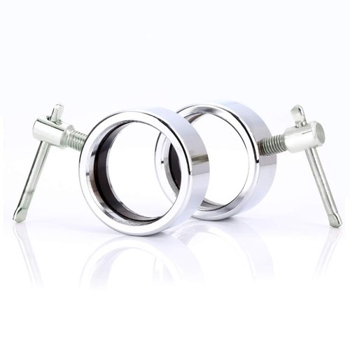 Fox Claw Olympic Barbell Collar for 2" Olympic Bar, Barbell Clamp Clips, Pair of Quick Release Stainless Steel Barbell Collars for Workout Weightlifting Fitness Pro Training
