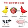 Sumind Farm Birthday Party Decorations Farm Animals Barn Backdrop Banner Walking Balloons Cupcake Toppers Birthday Party Supplies Set for Kids Farm Animals Cow Theme Party Supplies