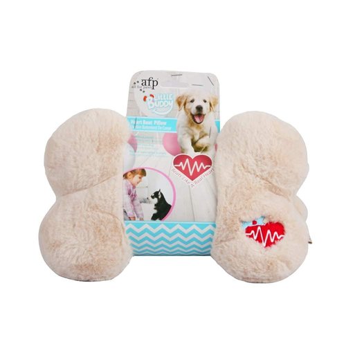 ALL FOR PAWS Puppy Heartbeating Pillow Dog Crate Training Snuggle Toys Dog Pillow Sleep Aid Plush Toy, Stress Relief and Comfort New Puppy