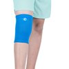 KARM Kids Knee Brace Sleeve - Youth Knee Compression Sleeve for Children - Boys & Girls | Child Knee Support for Knee Pain & Sports & Football & Basketball & Gymnastics (Blue)