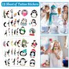 Hokiis Penguin Party Favors, Penguin Temporary Tattoos Slap Bracelets Keychains Badges Gift Bags for Winter Penguin Birthday Party Supplies Decorations Gifts for Kids Classroom Rewards Baby Shower