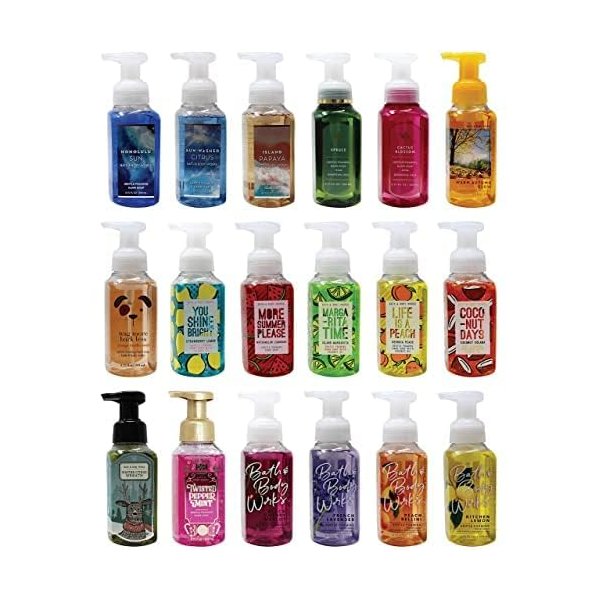 Bath & Body Works Assorted 3 Pack Gentle Foaming Hand Soap