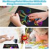 Smasiagon Scratch Paper Art Set for Kids: 2 Pack Scratch Off Arts Crafts Christmas Gifts for Kids Ages 3-12 Girls Boys Valentine's New Year's Day Easter Birthday Party Favor Games DIY Activity