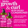 Difeel Growth and Curl Biotin Conditioner 33.8 oz. - Hair Condtioner for Curly Hair, Conditioner Curly Hair