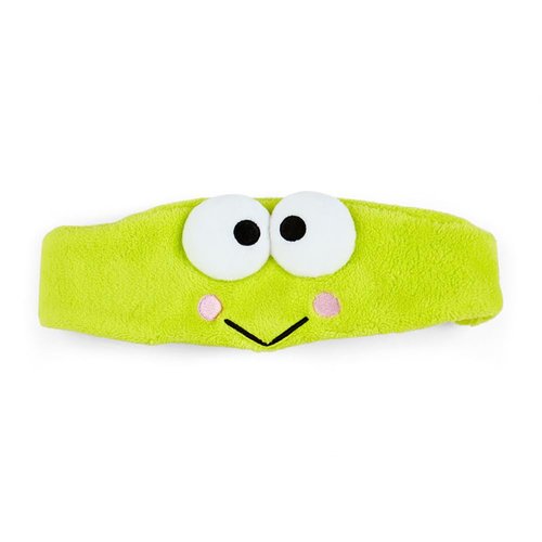Sanrio 148687 Kerokeroppi Keroppi Hair Band, Kerokerokeroppi, 3.7 x 10.6 x 2.0 inches (9.5 x 27 x 5 cm), Character