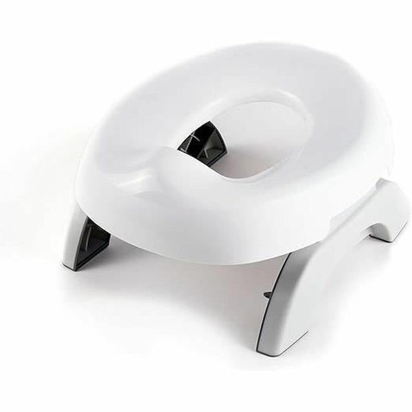 Summer Infant My Travel Potty Deluxe -2-in-1 Foldable Travel Potty for Toddlers Can Be Used as a Standalone Potty or Potty Ring for Adult Toilet w/Integrated Handles, Includes 12 Disposable Waste Bags