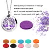 Essential Oil Necklace Diffuser Necklace Stainless Steel Not Fade Gift Set for Women and Girls 30mm Tree