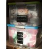 Cohas Chalkboard Labels for Tub and Tote Storage Containers Includes Liquid Chalk Marker and 8 Labels, Fine Tip, White Marker