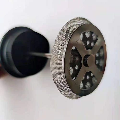 French Press filters 4.5 inch for 50 Oz/1.5 Liter/12cups coffee press, 4 pack french press screen replacement filter with metal center ring