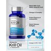 Horbäach Antarctic Krill Oil 2000mg | 60 Softgel Capsules | Omega-3, EPA, DHA Supplement | with Astaxanthin | Non-GMO, Gluten Free