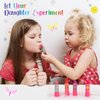 Hot Focus Toddler Makeup Kit - Girls Makeup Kit with Mood Change Lipsticks and Colorful Eyeshadow Palette - Kid-Friendly, Washable Little Girl Makeup & Pretend Play Set (Applicator Included)