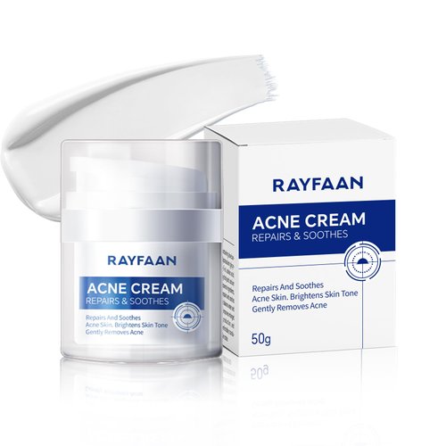 Gaayou Acne Treatment for Face Daily Acne Cream Redness Reducing Skin Care Acne Spot Treatment Pimple Zit Cystic Acne Treatment for Teens Adults