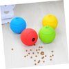 Angoily Small Dog Toy Pet Chew Toy Dog Ball Toy Pet Food Leakage Toy Pet Playing Toy Dog Treat Dispenser Toy Puppy Puzzle Toys Interactive Dog Toys Small Dog Chew Toys Missing Ball The Dog