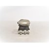 Generic Tiny mini silver tone metal hair claw clip Set D (Clip quantity: 2 clips), 1 Count (Pack of 1)