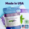 Back Soothing Bath Salt 32 Ounces Epsom Salt with Natural Bergamot, Lavender, Eucalyptus and Peppermint Essential Oils Plus Vitamin C in BPA Free Pouch with Easy Press-Lock Seal