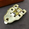 Iron Wood Box Hasp Toolbox Chest Case Luggage Suitcase Spring Loaded Toggle Latch Buckle Lock Clasp Pack of 4 (Gold)