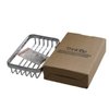 ThinkTop Soap Dish for Shower Solid Brass Chrome Finished Bathroom Shower Soap Basket Toilet Soap Dishes Holder Wall Mounted