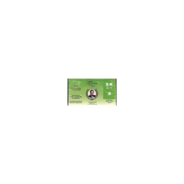 Green Herbal Tea Jason Winters/Tri-Sun Int. 30 Tea Bag