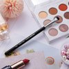 Eyeshadow Smudge Brush Short Shader Precision Makeup Brush High-End Small Eyeshadow Brush for Creasing & Cat Eye Makeup Look - Premium Quality - Cruelty Free
