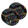 Colorful Music Notes Birthday Party Supplies Set Plates Napkins Cups Tableware Kit for 16