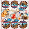 Dirt Bike Birthday Party Supplies Serves 24 Motorcycle Party Paper Plates Napkins Set Motocross Dirt Bike Tablecloth Tableware Kit for Baby Shower Decorations Kids Boys Girls