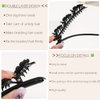 12PCS Sparkling Crystal Stone Braided Hair Clips for Women and Girls, Easily Braided Hair Clips Hair Bands, Shiny Rhinestone Hair Clip, Chopped Hairpin Duckbill Clips
