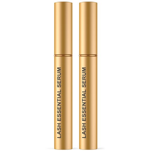 Feyano Eyelash Serum- Natural Comestic Eyelash Serum for Longer, Thicker Lashes & Brows, Boost Lash Serum Vegan & Cruelty-Free-Niacinamide, Centella Asiatica Leaf Extract(10mL Gold)