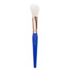 Bdellium Tools Professional Makeup Brush - Golden Triangle 962 Slanted Blusher - With All Vegan and Soft Synthetic Fibers, For Contouring and Highlighting (Blue, 1pc)