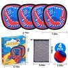 Qrooper Beach Toys Toss and Catch Ball Set Outdoor Games for Kids Toys Ball Catch Kids Baseball Training Yard Pool Games Backyard Outside Toys for 3 4 5 6 7 8 Year Old Kids Stocking Stuffers