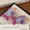 Generic Cute Fish Hair Clips,Cellulose Acetate Hair Clips,Big Claw Clips for Girl, Women, Hair Accessories (Rose red)