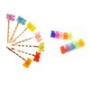 Handmade Colorful Resin Hair Clip Cute Gummy Bear Hair Pins Skull Halloween Barrettes Candy Color Cartoon Animal Hairpin Hair Accessories for Women Girls Jewelry - Bear